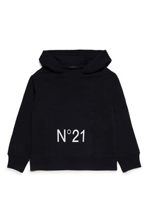 Logo-Print Cotton Hoodie N°21 KIDS | N21893N01540N900